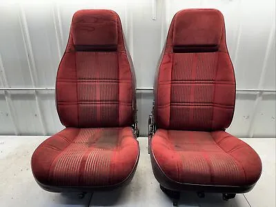 1983-1994 Chevy S10 Blazer Front Bucket Seats Cloth Manual OEM • $700