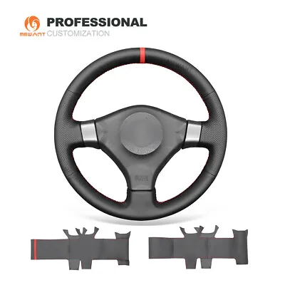 DIY Genuine Leather Steering Wheel Cover For Nissan Skyline GT-R R34 200SX S15 • $58.22