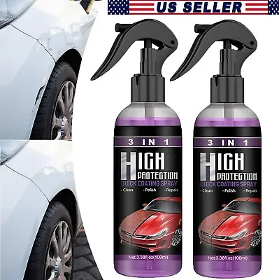 3 In 1 High Protection Auto Paint Spray Plastic Parts Retreader Scratch Repair • $9.35