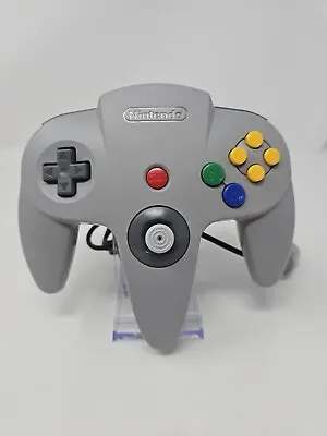 Nintendo 64 N64 Gray Controller Authentic OEM Tested & Working • $24.95