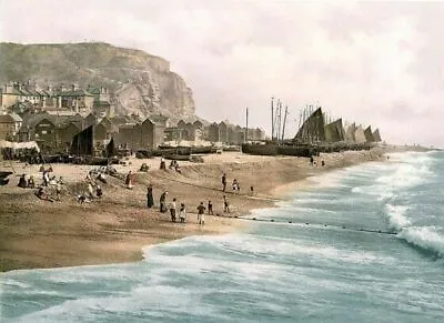 £3.53 • Buy Hastings England ENG Photochrome EPC1067 Poster Art Print A4 A3 A2 A1