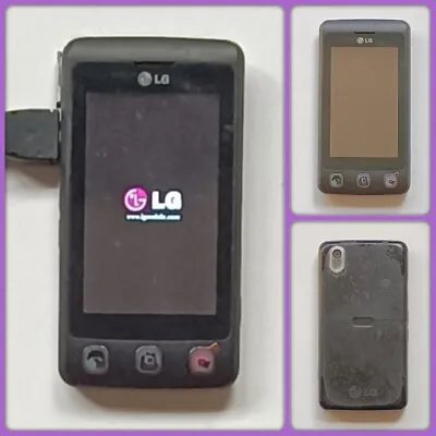 LG Cookie KP500 - Black (Unlocked) Smartphone • £7.95