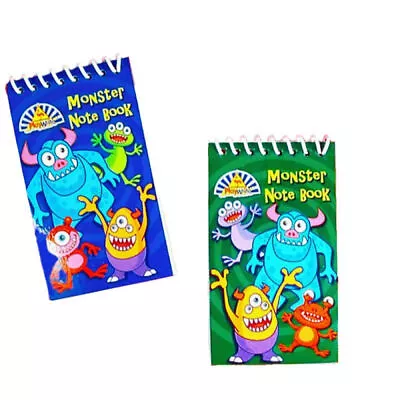 12 Monster Notebooks - Pinata Toy Loot/Party Bag Fillers Childrens/Kids • $4.34