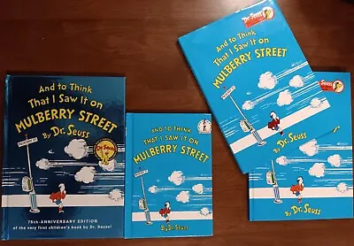  And To Think That  I Saw It On Mulberry Street  By Dr Seuss  • $30