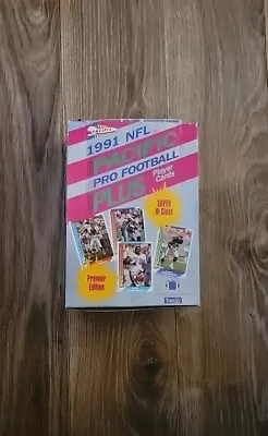 1991 Pacific Plus Football Box Of 36 Packs • $24.95