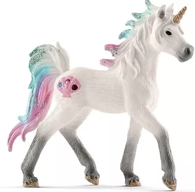 Schleich Bayala Sea Unicorn Foal Toy Figure • £7.21