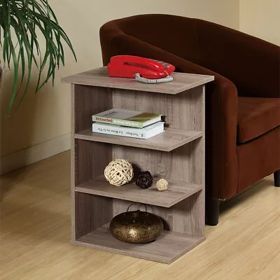 Magazine Rack Chairside End Table Rustic Grey • $69.99