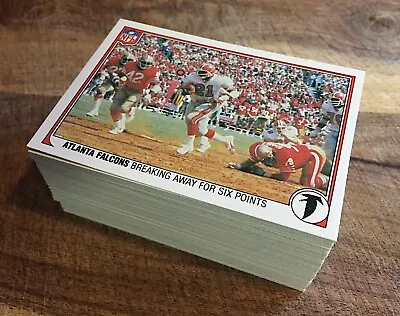 1983 Fleer NFL Team Action Football / Complete Set Of (88) / NM-MT Pack Fresh • $31.95