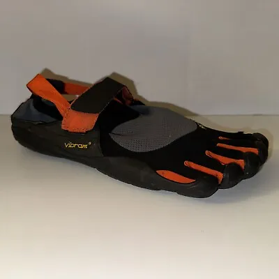 Vibram Mens FiveFingers Orange Barefoot Running Shoes EU 43 US 10  Hiking • $59.99