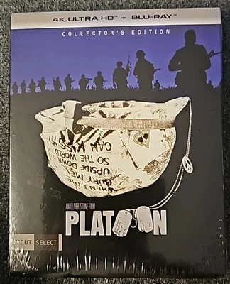$59 • Buy Platoon 4K Ultra HD + Blu-ray Brand New Sealed 