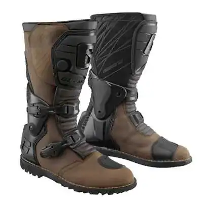 Gaerne G Dakar Gore-Tex Waterproof Adventure Motorcycle Boots - Brown • $363.71