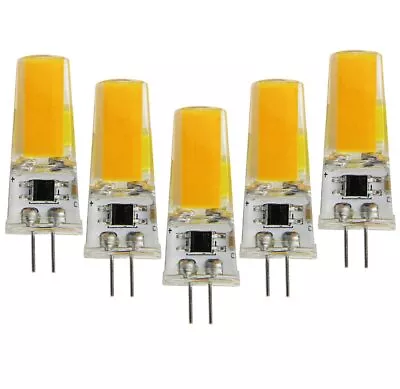 5-Pack G4 COB LED Light Bulbs Lighting Dimmable 3W Equivalent To 30W AC 110V-... • $26.47