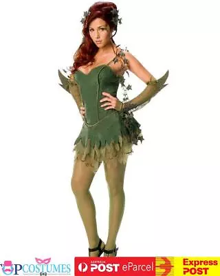 Poison Ivy Batman Villain Batgirl Superhero Fancy Dress Halloween Costume • $76.45