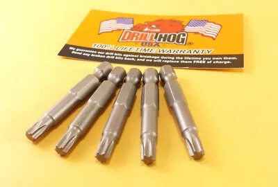 Drill Hog® T-30 Torx Bit T-30 Star Bit Insert T-30 X 2  Lifetime Warranty 5 Pcs • $9.49