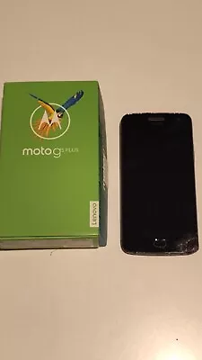 Motorola Moto G5 Plus - 4/64GB Unlocked Lunar Grey XT1687 • $19.99