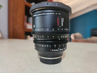 7artisans  35mm T1.05 Vision Cine Lens For Fujifilm X With Extras!  • $340