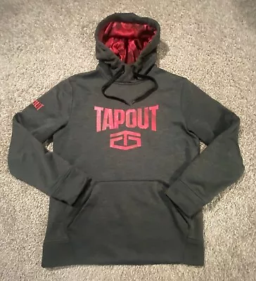 Tapout Pullover Hoodie Sweater Sweatshirt Logo MMA Sz Medium M • $14.20