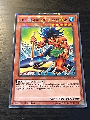 The Legendary Fisherman 1st Edition SP17 EN001 STARFOIL RARE YuGiOh Card  • £1.49