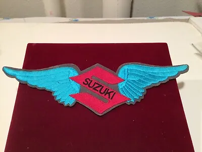 $50 • Buy Suzuki Motorcycle, Wings Embroidered Jacket Patch 