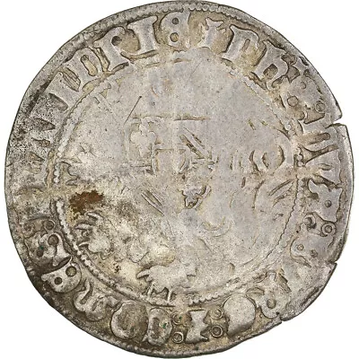 [#184468] Coin France Flanders Philippe Le Bon Double Gros VF(20-25) Silve • $126.96