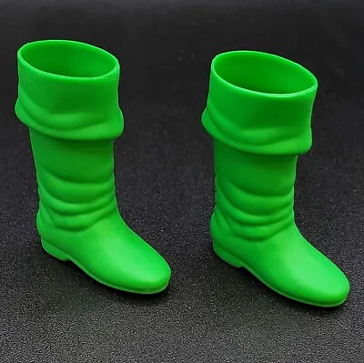 New Mego Dc Green Arrow Boots 8  1:9 Scale Figure (m89) • $6.99