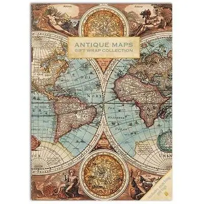 Antique Maps Gift Wrap Collection • £24.78