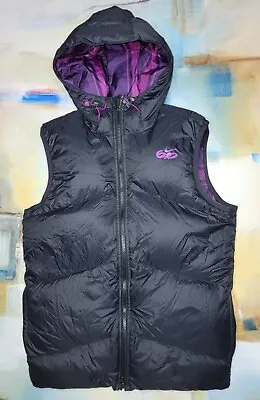  Nike 6.0 Goose Down Puffer Vest Hoodie Black Men's S RUNS BIG UNISEX SHIPS FAST • $59.99