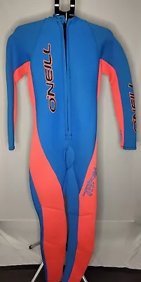 Blue And Red-Orange O'Neill Full Body Wet Suit - Adult Mens - Vintage - 1064 • $25