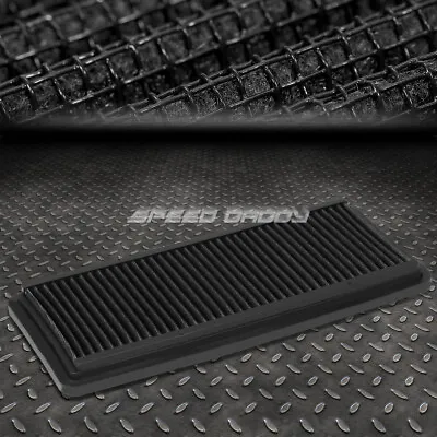 For 03-07 Accord Cm 3.0 V6 Black Reusable&washable High Flow Panel Air Filter • $11.99