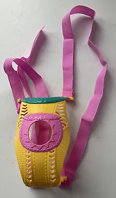 Baby Alive Adjustable Doll Carrier Kids For Baby Doll Pink Yellow • $5.99