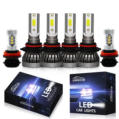 For Honda Accord 2006-2009 2010 2011 2012 LED Headlight High/Low Fog Light Bulbs • $32.99