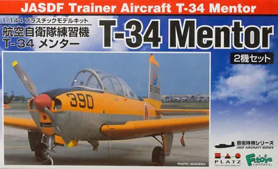 1/144 Trainer: Beech T-34 Mentor [JASDF] 2 Kits 3 Decal X Options: PLATZ • $14.95