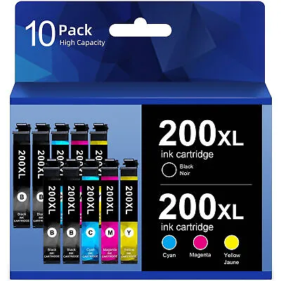 200XL Ink Cartridge For Epson Expression Home WF-2540 WF-2530 XP-200 XP-300 Lot • $13.95