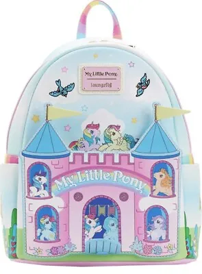 NWT Loungefly Hasbro My Little Pony Dream Castle Scene Mini Backpack • $39.99