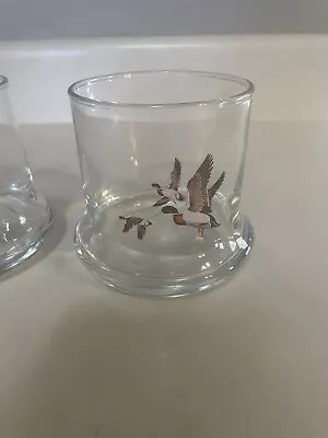 Vintage Avon Chesapeake Mallard Duck Highball Glasses Set Of 2 • $25