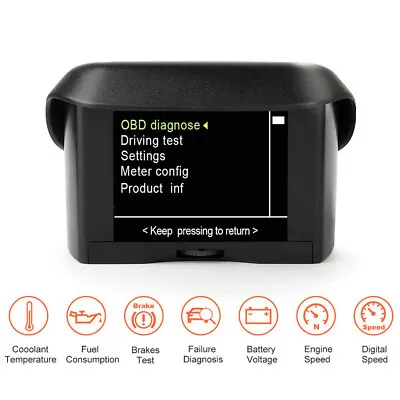 £39.84 • Buy Car Speedometer OBD Smart Digital Display Trip Computer Overspeed Early Alarm 