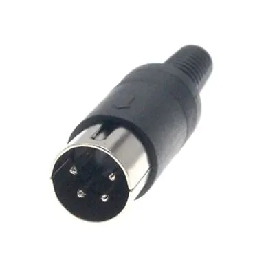 MIDI Power Source Plug DIN Male Female Plug DIN Connector • £2.99