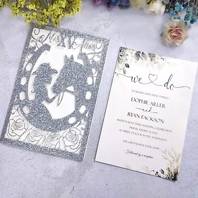 NEW Prince & Horse Luxury Birthday Wedding Invitations Cards Cover Envelope Set • £79.19