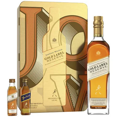 $130.90 • Buy Johnnie Walker Gold Label Scotch Whisky Gift Pack 700ml & 2 Minis Bottle