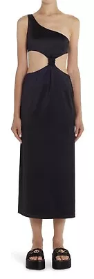 VERSACE Belize Cut-out Midi Dress Size 4US/40 IT OP $1100 • $399.99
