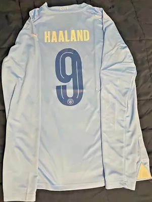 2024 Manchester City Haaland Champions League Mens Kit Large/medium Read Details • $27.77