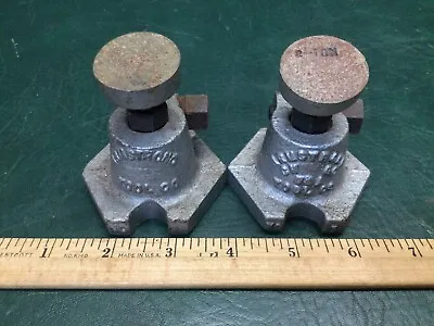 Pair Of Vintage Armstrong Bros Tool Company No. 1 Machinist Leveling Screw Jacks • $125