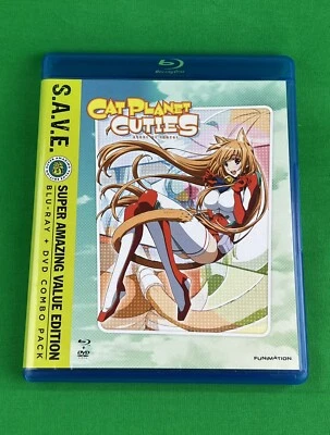 $14.95 • Buy Cat Planet Cuties: The Complete Series (Blu-ray+DVD, 2014, S.A.V.E.) ~Anime~