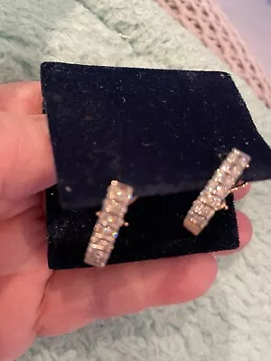 14ct Gold Diamond Earrings Used • £800