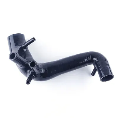 For VW Polo 1.8T GTI 9N Ibiza FR MK4 Cupra Silicone Intake Hose Pipe Kit Black • $79.99