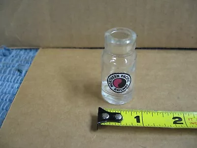 Vintage Northern Pacific Railway Railroad Miniature Glass Bottle • $9.99