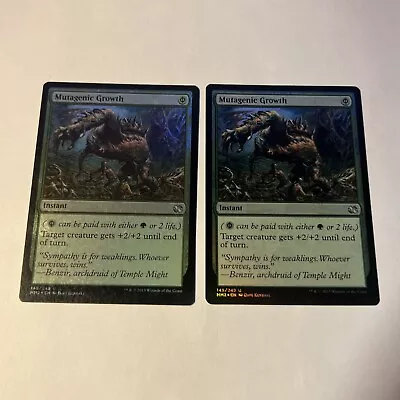 2x Mutagenic Growth FOIL Modern Masters 2015 NM Uncommon • $10