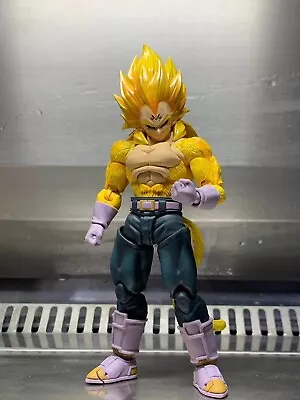 CUSTOM   Dragonball  Shf Ssj4 Vegeta Figure  Preorder • $229