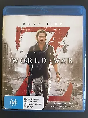 World War Z | Blu-Ray | Region B | Like New • $3