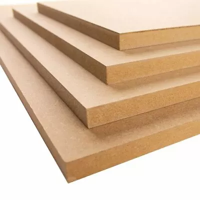 Square MDF Panels Boards Sheets 12 & 18mm Thick 20 To 60cm • £8.99